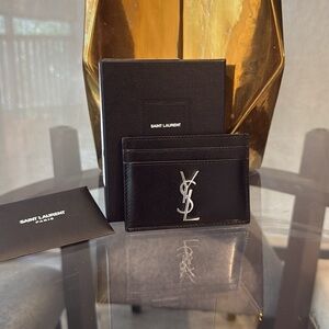 YSL card case